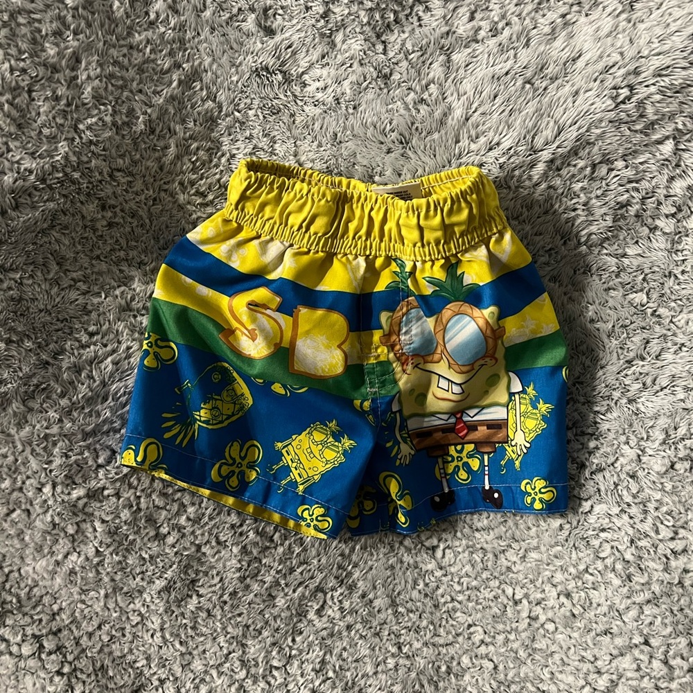 SpongeBob SquarePants Baby Boy Swim Trunks